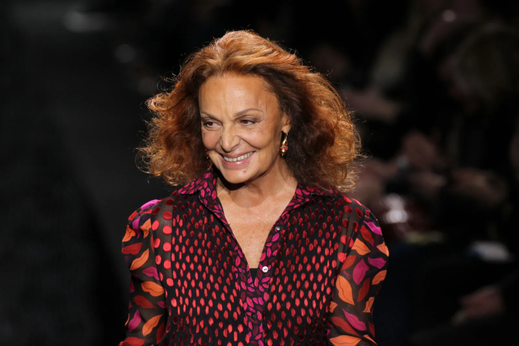 Diane von Furstenberg and Doug McMillon Ultimate Retail Guide Diane von Furstenberg Doug McMillon Business Link and Collaboration